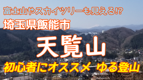 【埼玉県飯能市天覧山】富士山やスカイツリーも見える！？ 〜初心者におすすめ ゆる登山〜 - それでもやっぱり田舎が好き。