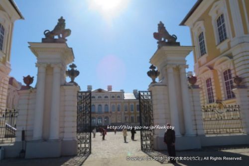 バルト三国とポーランドの旅☆バルトのヴェルサイユ『ルンダーレ宮殿』へ行く