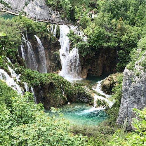 クロアチアの世界遺産、プリトヴィツェ湖群国立公園