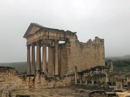 【チュニジア】ローマ遺跡ブラレジア　～世界遺産のドゥッガ遺跡