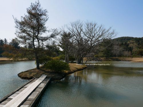 平泉旅行ブログその3！観自在王院跡の美しい舞鶴が池（世界遺産旅行記）