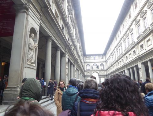 【冬のイタリア旅行記13】フィレンツェ ウフィツィ美術館 - おでかけ ももよろず