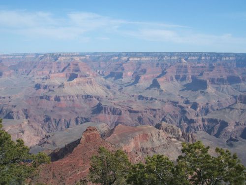 【見どころ満載】グランドキャニオン国立公園 (Grand Canyon National Park) サウスリム (South Rim) (2007年5月16日)