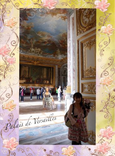 ヴェルサイユ宮殿 2階の部屋探検！！ハネムーン旅行記 2014♪ フランス＆イタリア♪ - インド舞踊！絵画モデルで活躍中のねことぬいぐるみの人形劇ブログ♪ ねこのピンクハッピーライフ