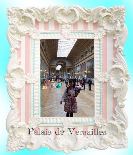 ヴェルサイユ宮殿 巨大な絵画の巨大な回廊♪ハネムーン旅行記2014 フランス＆イタリア♪ - インド舞踊！絵画モデルで活躍中のねことぬいぐるみの人形劇ブログ♪ ねこのピンクハッピーライフ