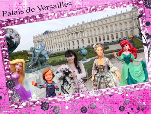 ヴェルサイユ宮殿！広ーい庭園その3 ハネムーン旅行記2014 フランス＆イタリア♪ - インド舞踊！絵画モデルで活躍中のねことぬいぐるみの人形劇ブログ♪ ねこのピンクハッピーライフ