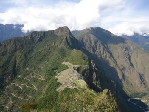 【マチュ・ピチュ遺跡を一望できる山】ワイナ・ピチュ (Huayna Picchu)