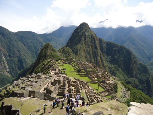 【マチュ・ピチュの散策記録】マチュ・ピチュ遺跡 (Huayna Picchu) の風景