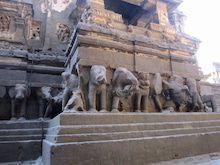 インド世界遺産紀行３５　エローラ石窟寺院９　１６窟２