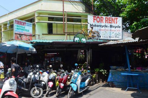 アユタヤのレンタルバイク・自転車のお店の場所と料金と借り方 - なんとなくバンコクに移住してみました