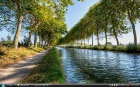 ミディ運河 -フランス 世界遺産　写真・壁紙集